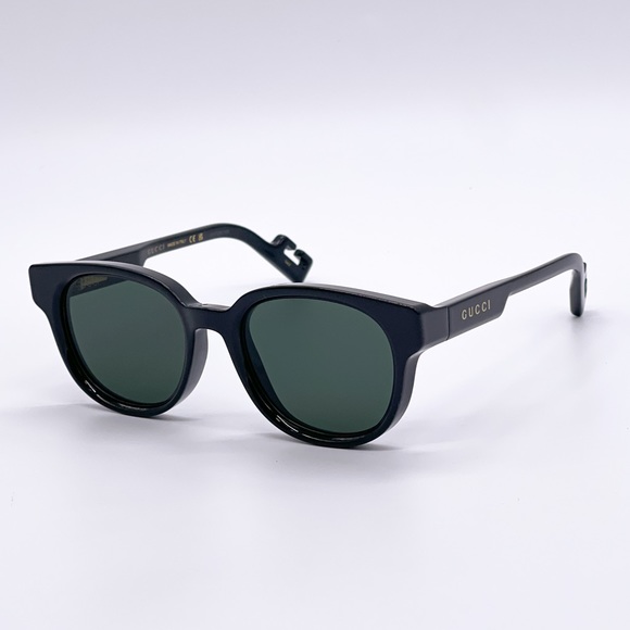 NEW GUCCI GG1237S 004 UNISEX SUNGLASSES GUCCI GG1237S BLACK GREEN EYEWEAR - Picture 5 of 12